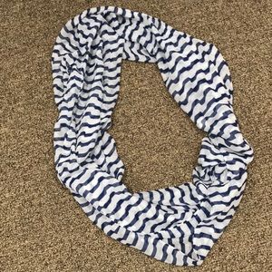 Navy infinity scarf